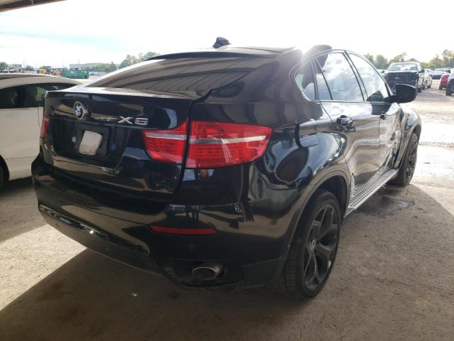 5UXFG43539L223034 - 2009 BMW X6 XDRIVE3 BLACK photo 4