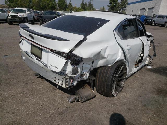 JTHGZ1B21N5051749 - 2022 LEXUS IS 350 F-S WHITE photo 4