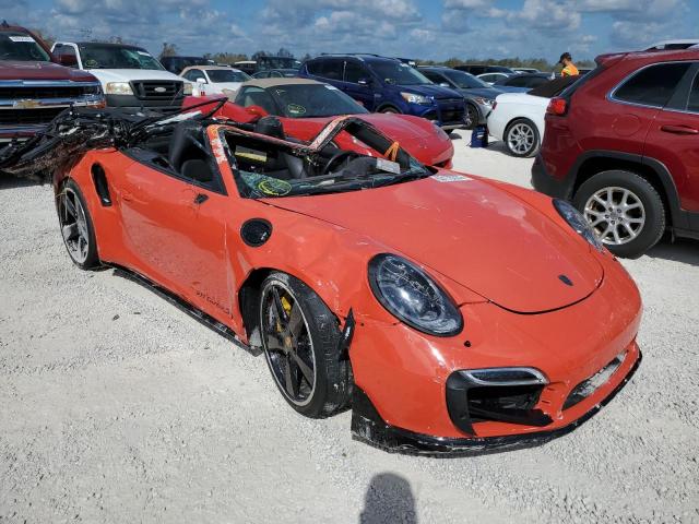 WP0CD2A92GS178209 - 2016 PORSCHE 911 TURBO ORANGE photo 1