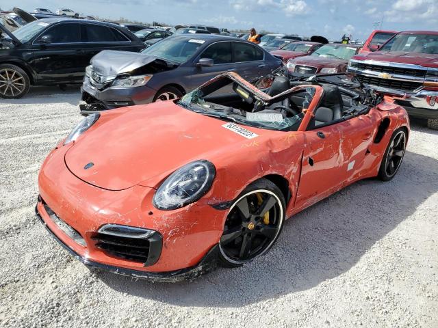 WP0CD2A92GS178209 - 2016 PORSCHE 911 TURBO ORANGE photo 2