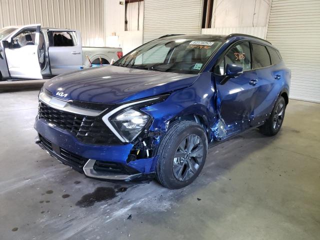 5XYK43AF9PG045976 - 2023 KIA SPORTAGE S BLUE photo 2