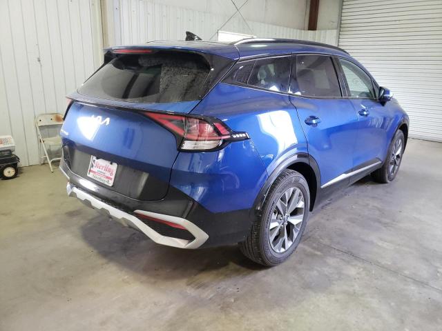 5XYK43AF9PG045976 - 2023 KIA SPORTAGE S BLUE photo 4