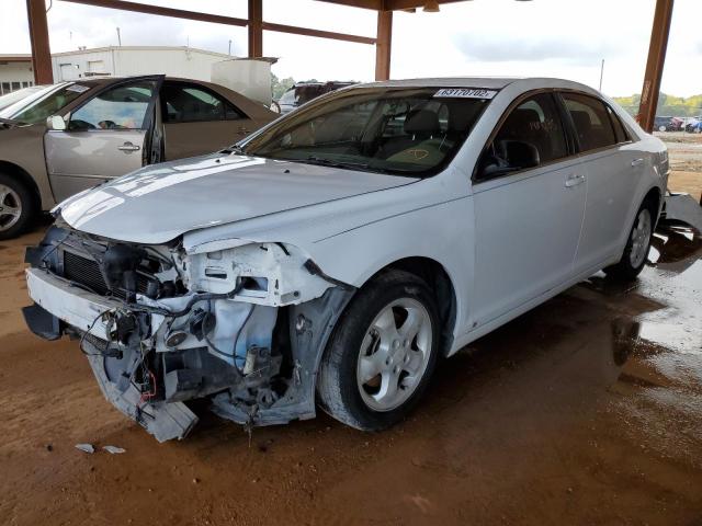 1G1ZG57B49F126694 - 2009 CHEVROLET MALIBU LS WHITE photo 2