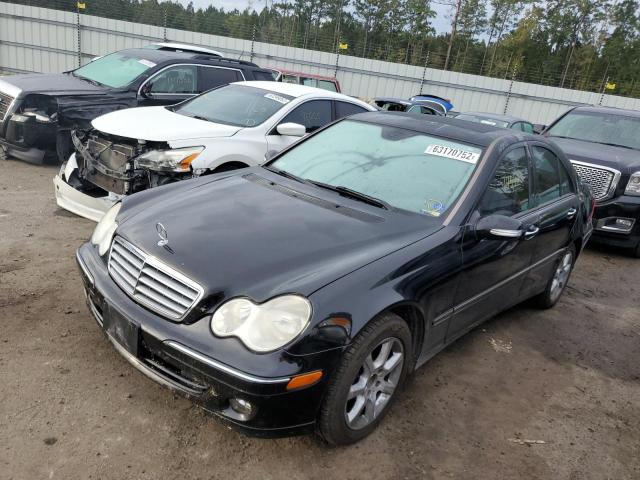 WDBRF92H67F936143 - 2007 MERCEDES-BENZ C 280 4MAT BLACK photo 2