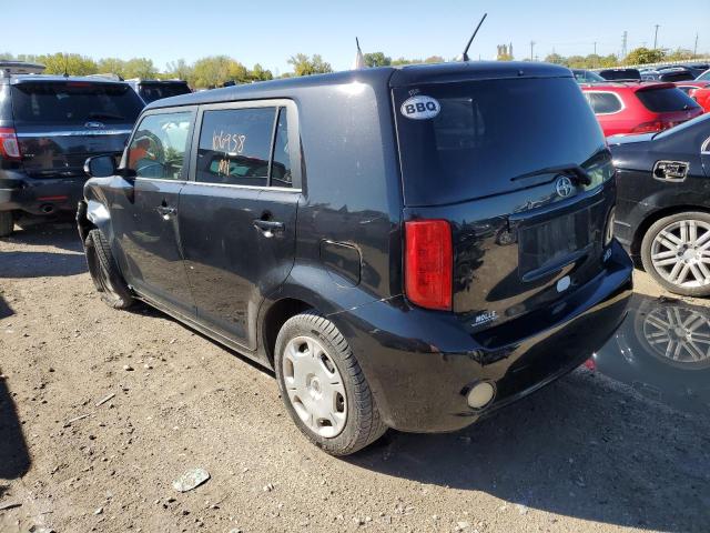 JTLKE50E181023333 - 2008 TOYOTA SCION XB შავი ფოტო 3