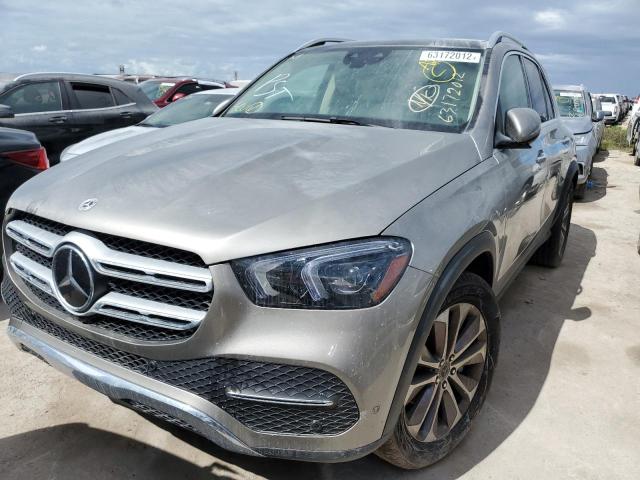 4JGFB4KB8NA723439 - 2022 MERCEDES-BENZ GLE 350 4M GRAY photo 2