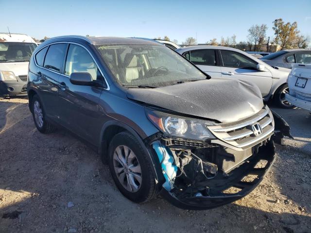 JHLRM3H79CC011311 - 2012 HONDA CR-V EXL GRAY photo 1