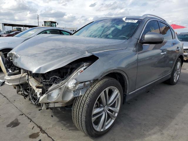 JN1AJ0HP9BM800149 - 2011 INFINITI EX35 BASE GRAY photo 2