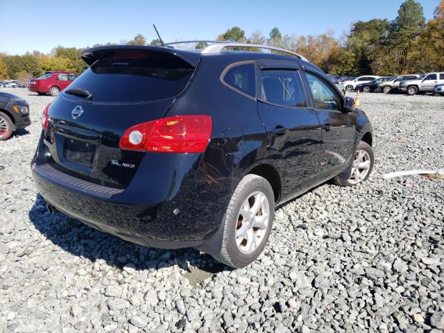 JN8AS58V99W441264 - 2009 NISSAN ROGUE S BLACK photo 4