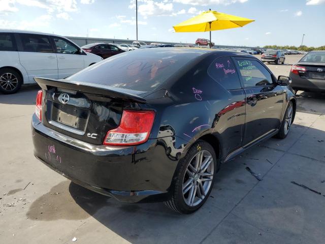 JTKJF5C71B3018168 - 2011 TOYOTA SCION TC BLACK photo 4