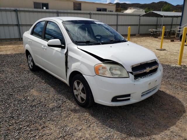 KL1TD56E59B662375 - 2009 CHEVROLET AVEO LS 白色 照片 1