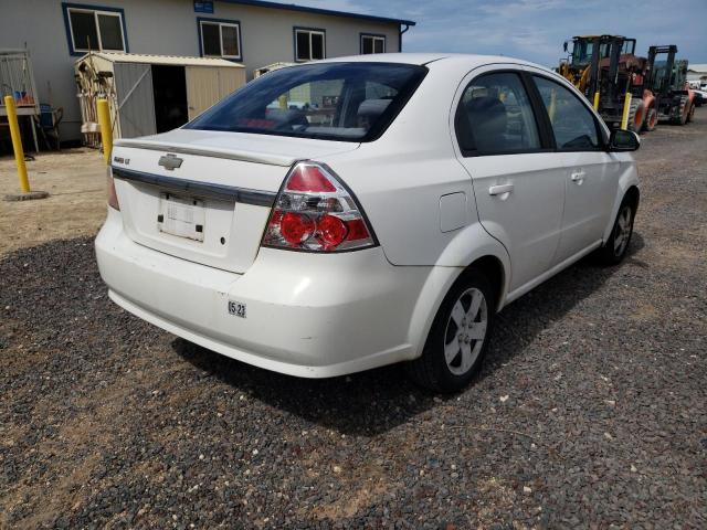 KL1TD56E59B662375 - 2009 CHEVROLET AVEO LS 白色 照片 4