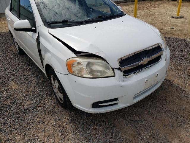 KL1TD56E59B662375 - 2009 CHEVROLET AVEO LS 白色 照片 9