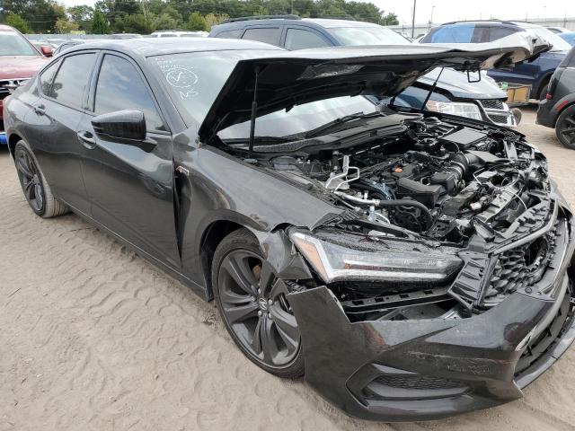 19UUB5F56NA002804 - 2022 ACURA TLX TECH A GRAY photo 1
