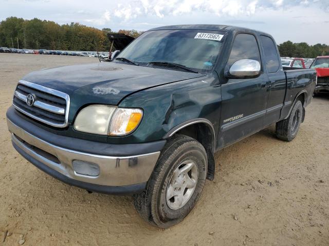 5TBRN34162S262143 - 2002 TOYOTA TUNDRA ACC GREEN photo 2