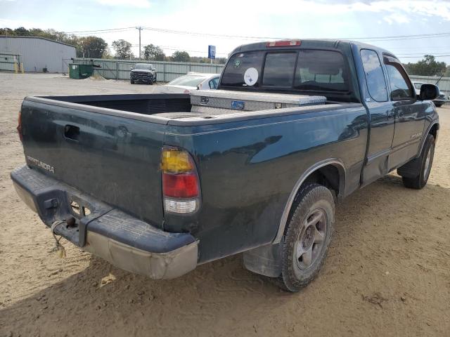 5TBRN34162S262143 - 2002 TOYOTA TUNDRA ACC GREEN photo 4