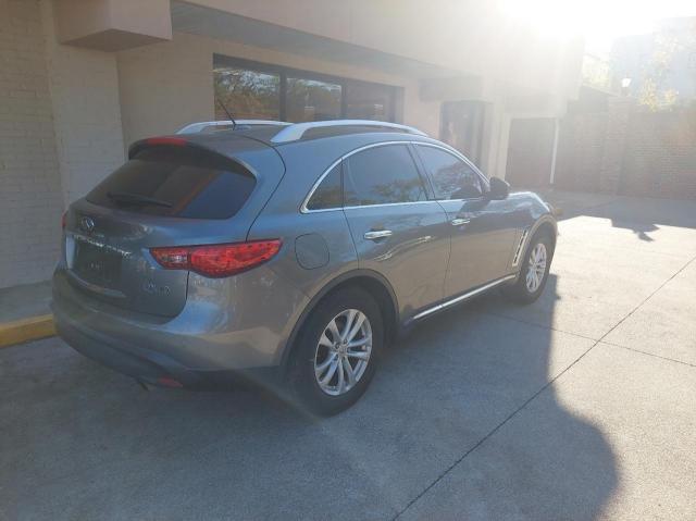 JN8CS1MW0FM482521 - 2015 INFINITI QX70 GRAY photo 4