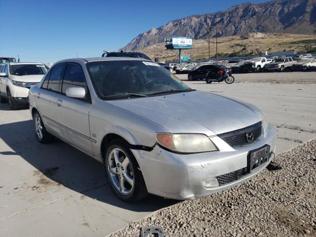 JM1BJ225110481307 - 2001 MAZDA PROTEGE LX SILVER photo 1