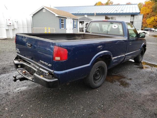 1GCCS14X438199600 - 2003 CHEVROLET S TRUCK S1 BLUE photo 4