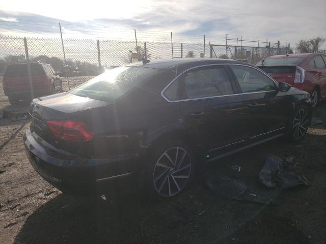 1VWBT7A38GC025719 - 2016 VOLKSWAGEN PASSAT SE BLACK photo 3