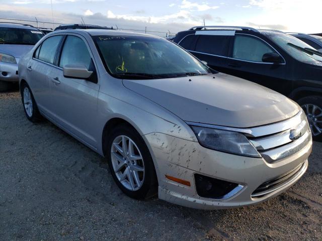 3FAHP0JA0AR235642 - 2010 FORD FUSION SEL BEIGE photo 1