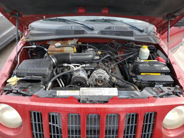 1J4GK38K76W190346 - 2006 JEEP LIBERTY RE RED photo 7