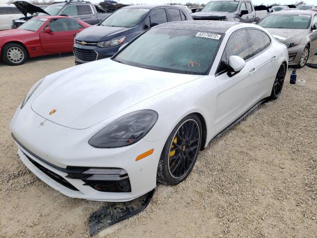 WP0AF2A78ML154504 - 2021 PORSCHE PANAMERA T WHITE photo 2