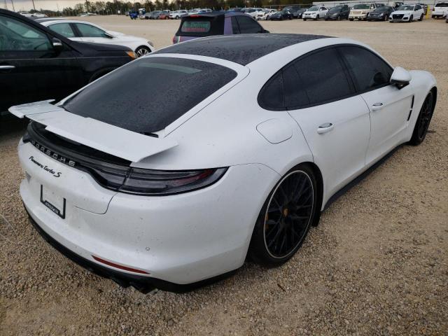 WP0AF2A78ML154504 - 2021 PORSCHE PANAMERA T WHITE photo 4