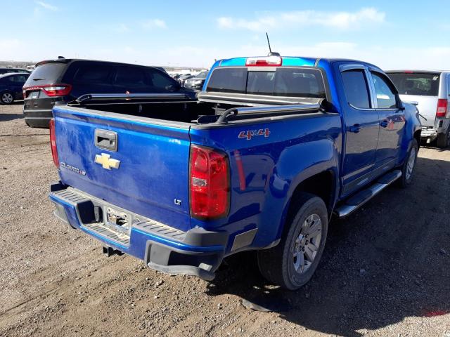 1GCGTCEN0L1177075 - 2020 CHEVROLET COLORADO L BLUE photo 4