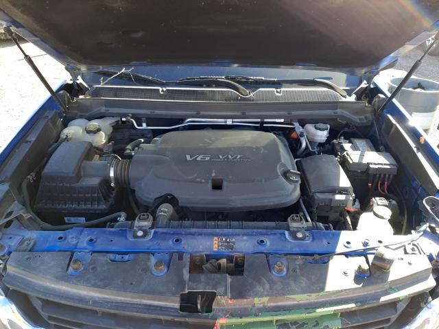1GCGTCEN0L1177075 - 2020 CHEVROLET COLORADO L BLUE photo 7