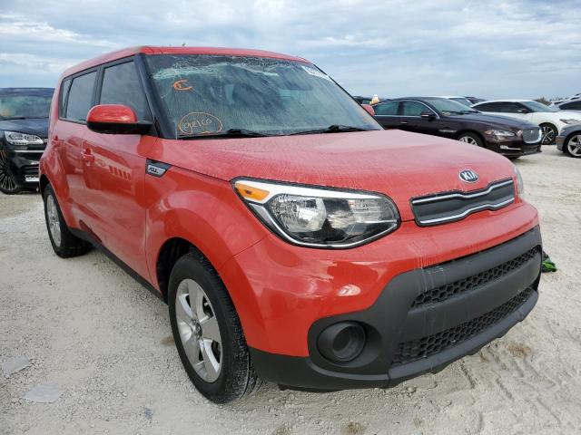 KNDJN2A22K7685310 - 2019 KIA SOUL RED photo 1