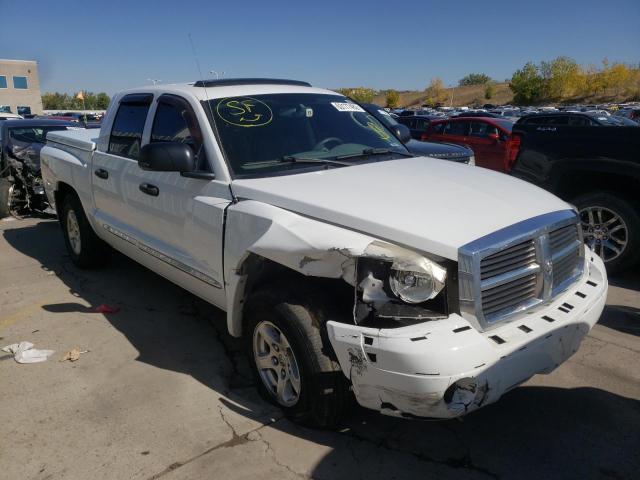 1D7HW58J96S508031 - 2006 DODGE DAKOTA QUA WHITE photo 1