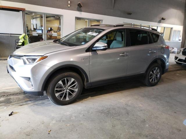 JTMRJREVXJD193412 - 2018 TOYOTA RAV4 HV LE SILVER photo 1