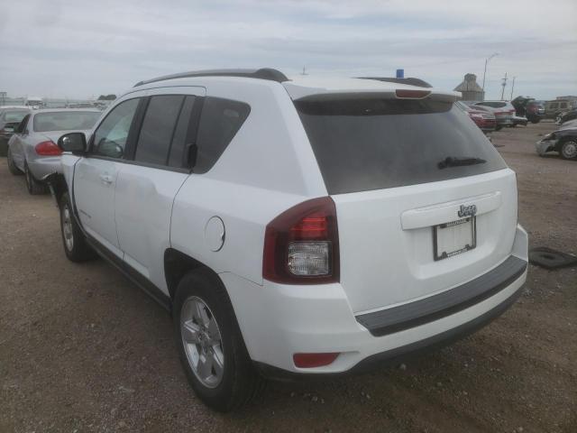 1C4NJCBA2FD313787 - 2015 JEEP COMPASS SP WHITE photo 3