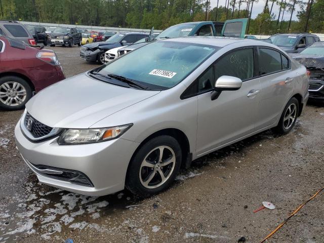 19XFB2F75FE029787 - 2015 HONDA CIVIC SE SILVER photo 9