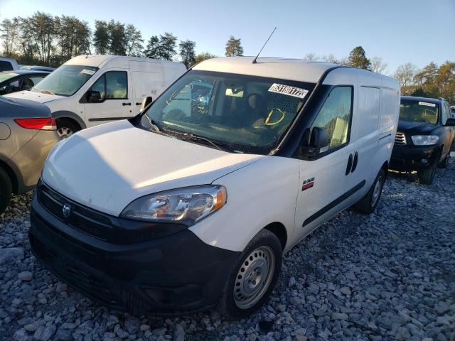 ZFBERFATXF6A77073 - 2015 RAM PROMASTER WHITE photo 2