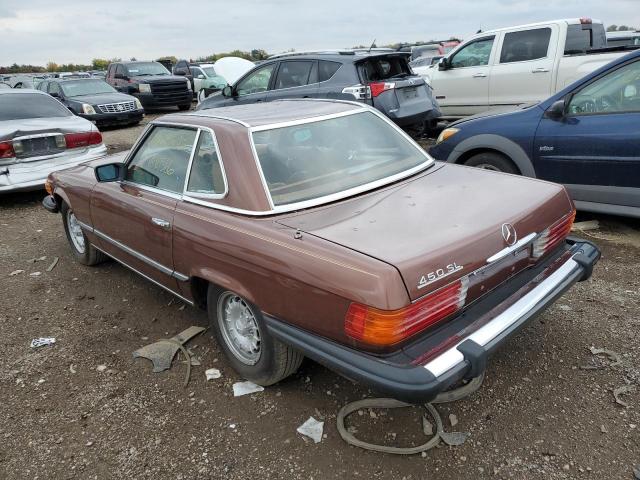 10704412048206 - 1978 MERCEDES-BENZ SL 450 BROWN photo 3