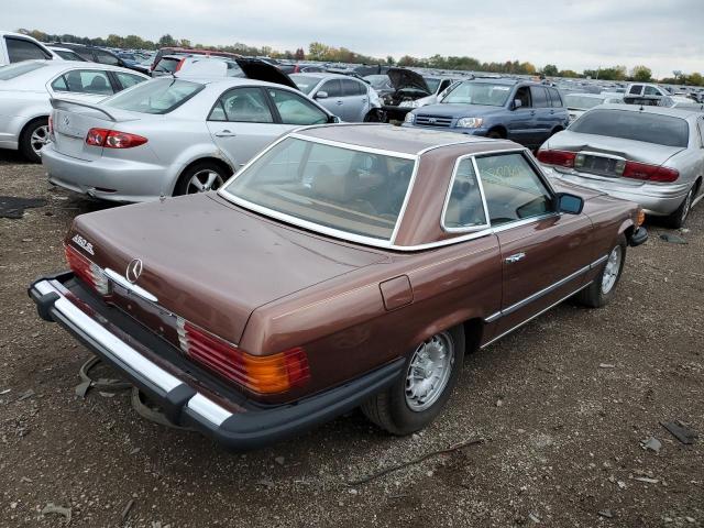 10704412048206 - 1978 MERCEDES-BENZ SL 450 BROWN photo 4