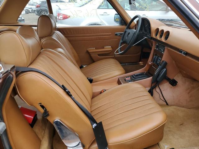 10704412048206 - 1978 MERCEDES-BENZ SL 450 BROWN photo 5