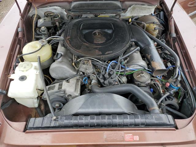 10704412048206 - 1978 MERCEDES-BENZ SL 450 BROWN photo 7