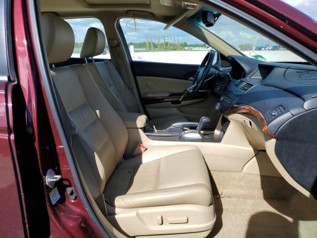 1HGCP3F87BA017240 - 2011 HONDA ACCORD EXL RED photo 5