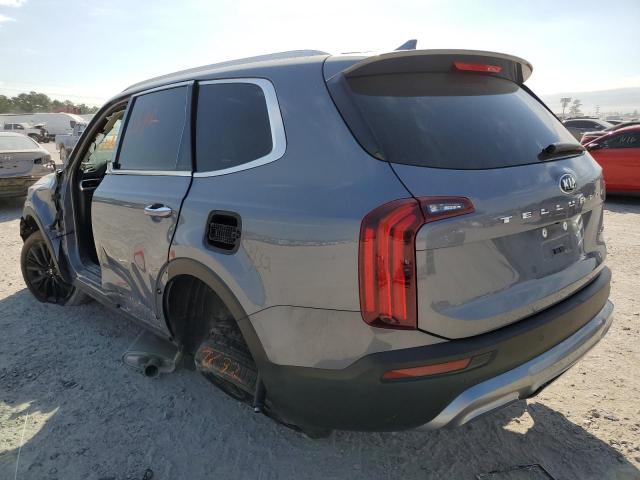 5XYP54HC0MG127868 - 2021 KIA TELLURIDE SILVER photo 3