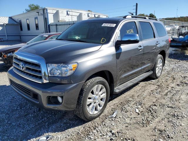 5TDDW5G15GS141049 - 2016 TOYOTA SEQUOIA PL CHARCOAL photo 2