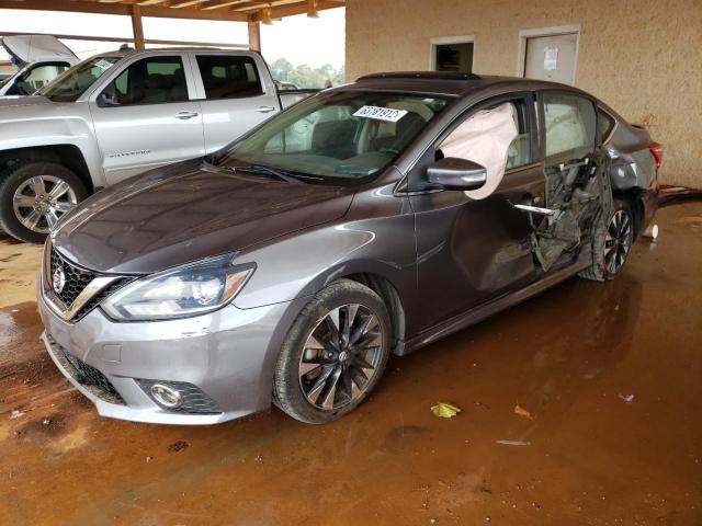 3N1CB7AP0HY213210 - 2017 NISSAN SENTRA SR GRAY photo 2