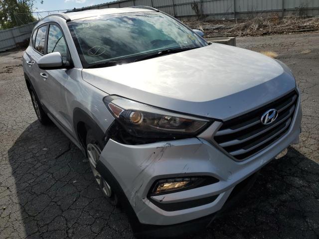 KM8J33A43JU746804 - 2018 HYUNDAI TUCSON SEL SILVER photo 1