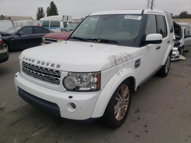 SALAK2D49BA557535 - 2011 LAND ROVER LR4 HSE LU WHITE photo 2