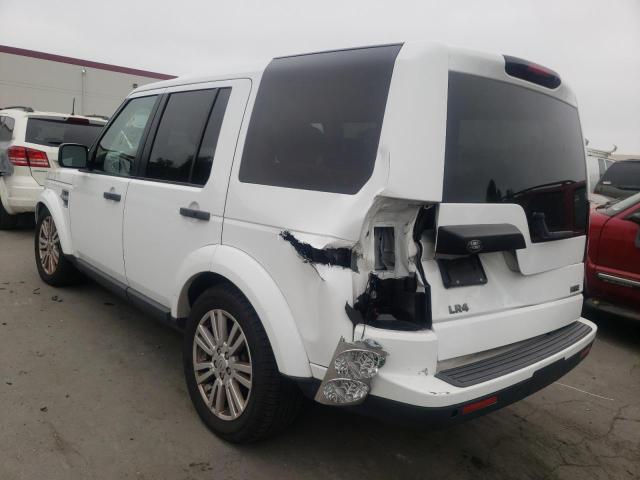 SALAK2D49BA557535 - 2011 LAND ROVER LR4 HSE LU WHITE photo 3