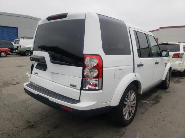 SALAK2D49BA557535 - 2011 LAND ROVER LR4 HSE LU WHITE photo 4