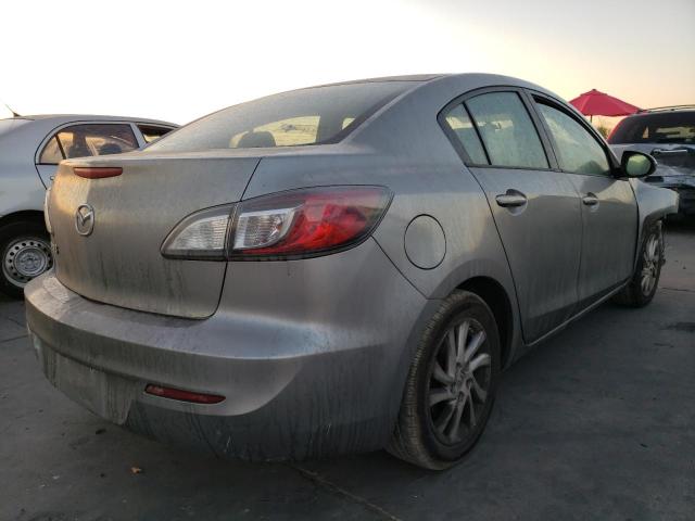 JM1BL1VF4C1516797 - 2012 MAZDA 3 I SILVER photo 4