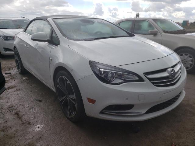 W04WT3N57GG033998 - 2016 BUICK CASCADA PR WHITE photo 1